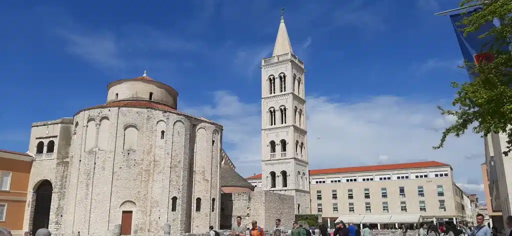 Is Croatia worth visiting? The old town of Zadar is definitely worth a visit in Croatia.
