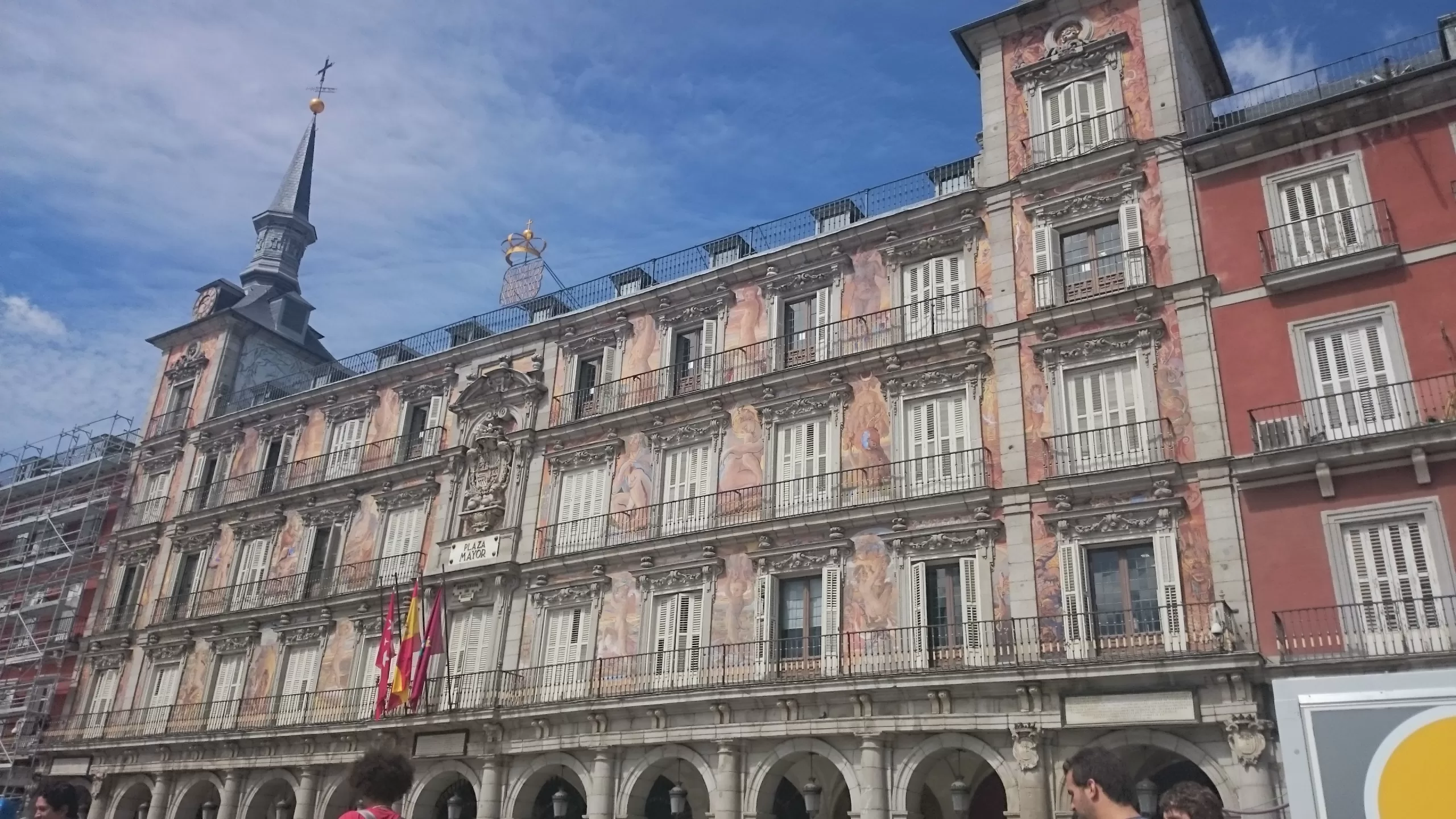 Plaza Mayor, Madrid's main square, another reason why it is better to visit than Rome in 2024.