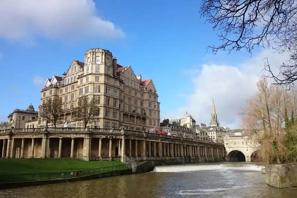 The beautiful city of Bath, one of the best day trips from Birmingham that you can take.