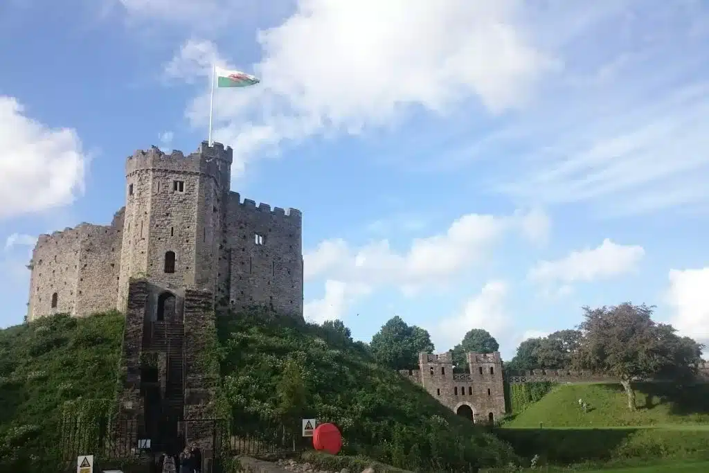 The amazing Cardiff Castle in Cardiff. 