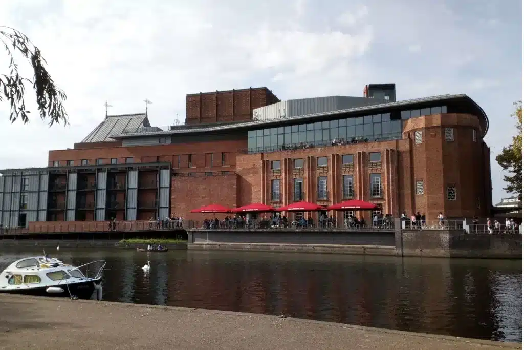 The Royal Shakespeare Theatre at Stratford-Upon-Avon. 